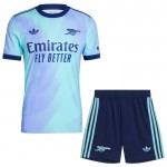 Günstige Fußballtrikots Arsenal Kinder 3rd trikot 2024-25 Kurzarm